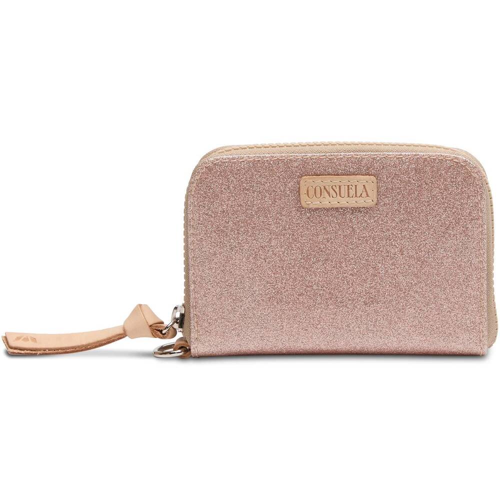 NEW CONSUELA women's zippy wallet in emery